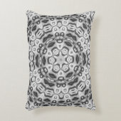 モロッコのアフリカ系民族ダークパターン万華鏡のように千変万化するパターン アクセントクッション (正面(垂直))