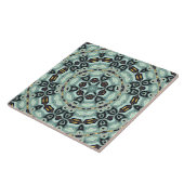 モロッコのアフリカ系民族ダークパターン万華鏡のように千変万化するパターン タイル (側面)