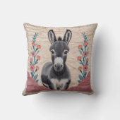 モロッコのエレガンス：ドンキーキリム枕 クッション (裏面)