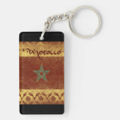 モロッコのキーチェーン土産 キーホルダー (裏面)