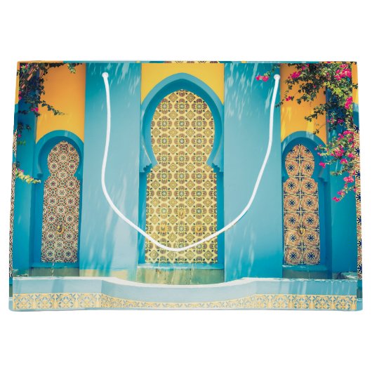 モロッコのスタイル-ギフトバッグ ラージペーパーバッグ (正面)