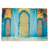 モロッコのスタイル-ギフトバッグ ラージペーパーバッグ (裏面)