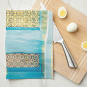 モロッコのスタイル-台所タオル キッチンタオル (四つ折り)