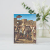 モロッコのスルタン、ムーリー・アブド=ア=ラムラン ポストカード (スタンド正面)