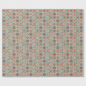 モロッコのタイルカラフル:シームレスなパターン。 ラッピングペーパー (フラット)