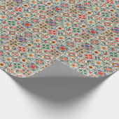 モロッコのタイルカラフル:シームレスなパターン。 ラッピングペーパー (角)