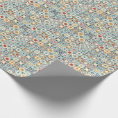 モロッコのタイル、カラフルシームレスなパターン。 ラッピングペーパー (角)