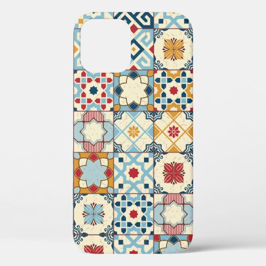 モロッコのタイル、カラフルシームレスなパターン。 Case-Mate iPhoneケース (裏面)