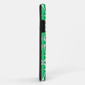 モロッコのタイル – 翡翠の緑と白 Case-Mate iPhoneケース (裏面/右)