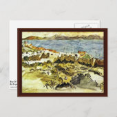 モロッコのタンジール湾 ポストカード (正面/裏面)