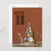 モロッコのティーポット ポストカード (正面/裏面)