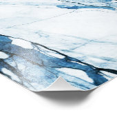 モロッコのブルース フォトプリント            (角)