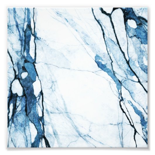 モロッコのブルース フォトプリント            (正面)