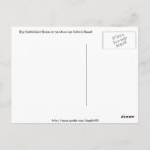 モロッコのポストカードにサハラ砂漠 ポストカード (裏面)