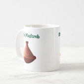 モロッコのマグカップ コーヒーマグカップ (正面左)