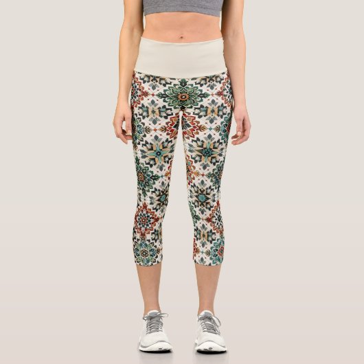 モロッコのメロディー カプリレギンス (正面)