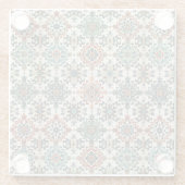 モロッコのメロディー ガラスコースター (裏面)