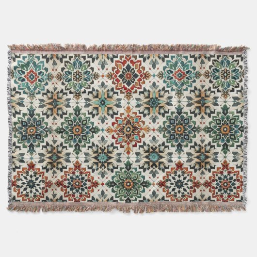 モロッコのメロディー スローブランケット (正面)