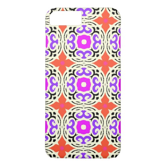 モロッコのモチフ族の民族パターン Case-Mate iPhoneケース (裏面)