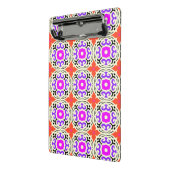 モロッコのモチーフの民族パターン ミニクリップボード (アングル2)