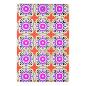 モロッコのモチーフの民族パターン ミニクリップボード (裏面)