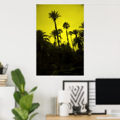 モロッコのヤシ ポスター (ホームオフィス)