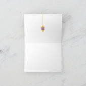 モロッコのランタン感謝カード サンキューカード (内部)