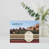 モロッコの写真はがき ポストカード (スタンド正面)
