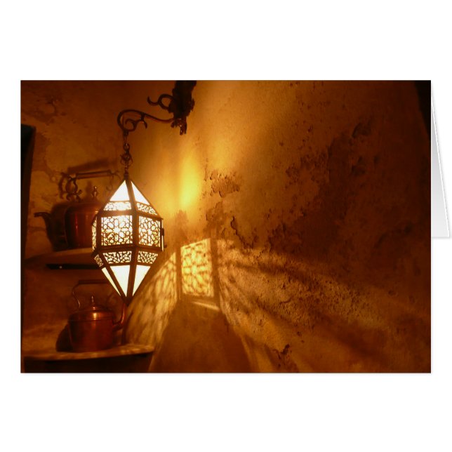 モロッコの台所のライト (正面横)