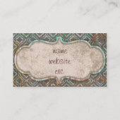 モロッコの名刺 名刺 (裏面)