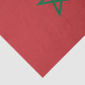 モロッコの国旗 薄葉紙 (詳細)