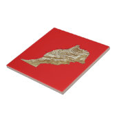 モロッコの地図のタイル タイル (側面)