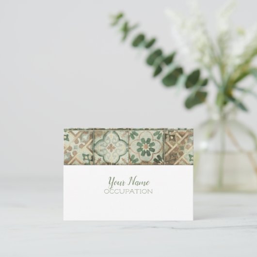 モロッコの夢 – 名刺 (スタンド正面)