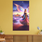 モロッコの妖精 キャンバスプリント (インサイチュ (リビング))