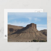 モロッコの山 ポストカード (正面/裏面)