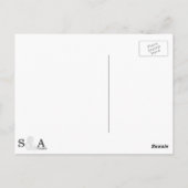 モロッコの山 ポストカード (裏面)