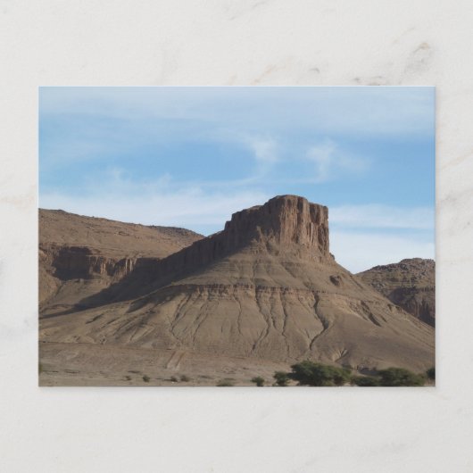 モロッコの山 ポストカード (正面)