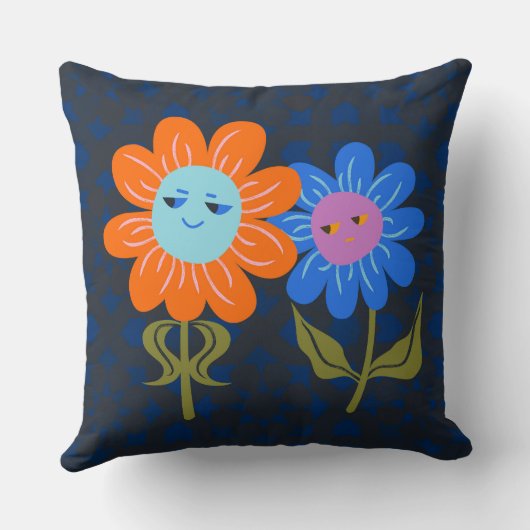 モロッコの幸せ クッション (裏面)