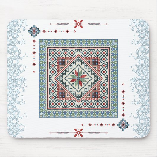 モロッコの幾何学的マウスパッド マウスパッド (正面)