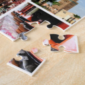 モロッコの情景 ジグソーパズル (側面)