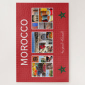モロッコの情景 ジグソーパズル (縦)