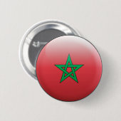 モロッコの旗 缶バッジ (正面&裏面)