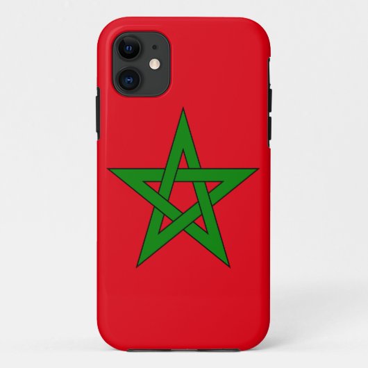 モロッコの旗 Case-Mate iPhoneケース (裏面)
