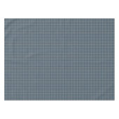 モロッコの星（青、灰色、黄色） テーブルクロス (正面(横))