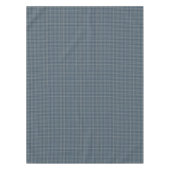 モロッコの星（青、灰色、黄色） テーブルクロス (正面)