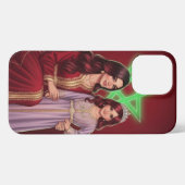 モロッコの母と娘の電話ケース iPhoneケース (裏面横)