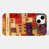 モロッコの水パーソナライズされた色 Case-Mate iPhoneケース (裏面 (横))