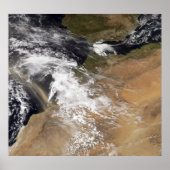 モロッコの海岸から塵が舞い降りる ポスター (正面)