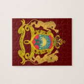 モロッコの紋章付き外衣 ジグソーパズル (横)