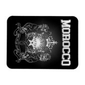 モロッコの紋章 マグネット (横)